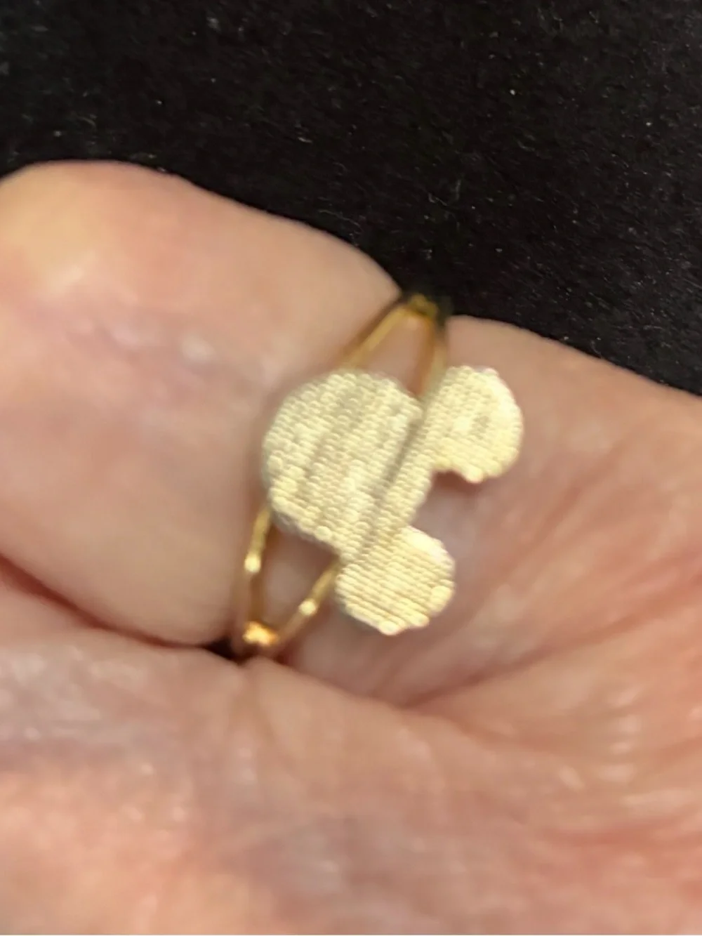 5 costume ring set size about 7.5 all adjustable except for yellow flower